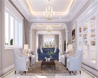 Sofa cổ điển - biệt thự Vinhome RiverSide